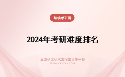 2024年考研难度排名 建筑学考研学校难度排名一览！清华排首位