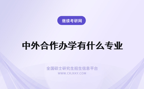 中外合作办学有什么专业 中外合作办学专业有什么特色