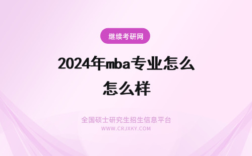 2024年mba专业怎么样 安财MBA专业怎么样