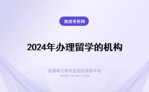 2024年办理留学的机构 办理新加坡留学的机构