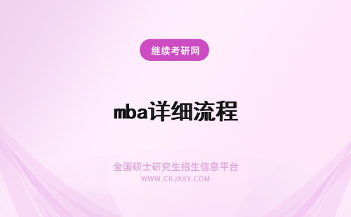 mba详细流程 详细了解！吉林大学MBA招生流程