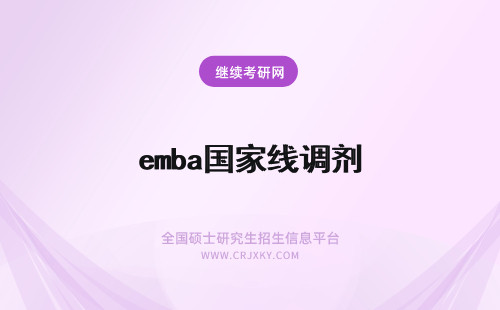 emba国家线调剂 西北大学emba调剂达到国家的分数线才有调剂的资格