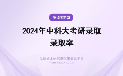 2024年中科大考研录取率 中科大数学科学学院考研复试录取率高吗